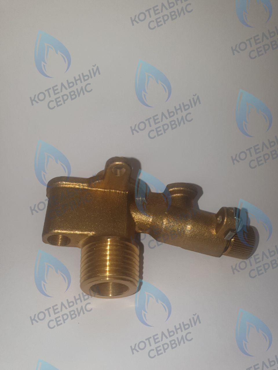 440013593 Штуцер входа холодной воды с краном подпитки RINNAI EMF в Екатеринбурге	