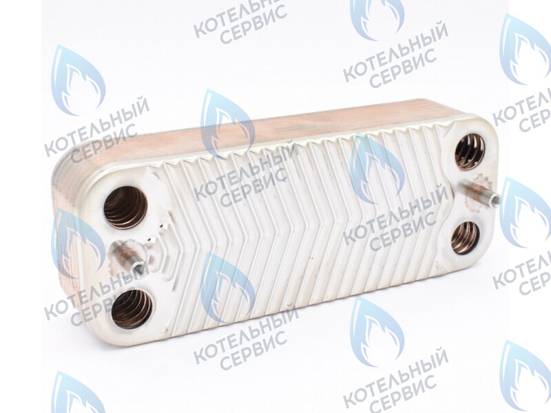 30017502A Теплообменник ГВС 12 пластин (вторичный) NAVIEN NCB700 24К в Екатеринбурге	