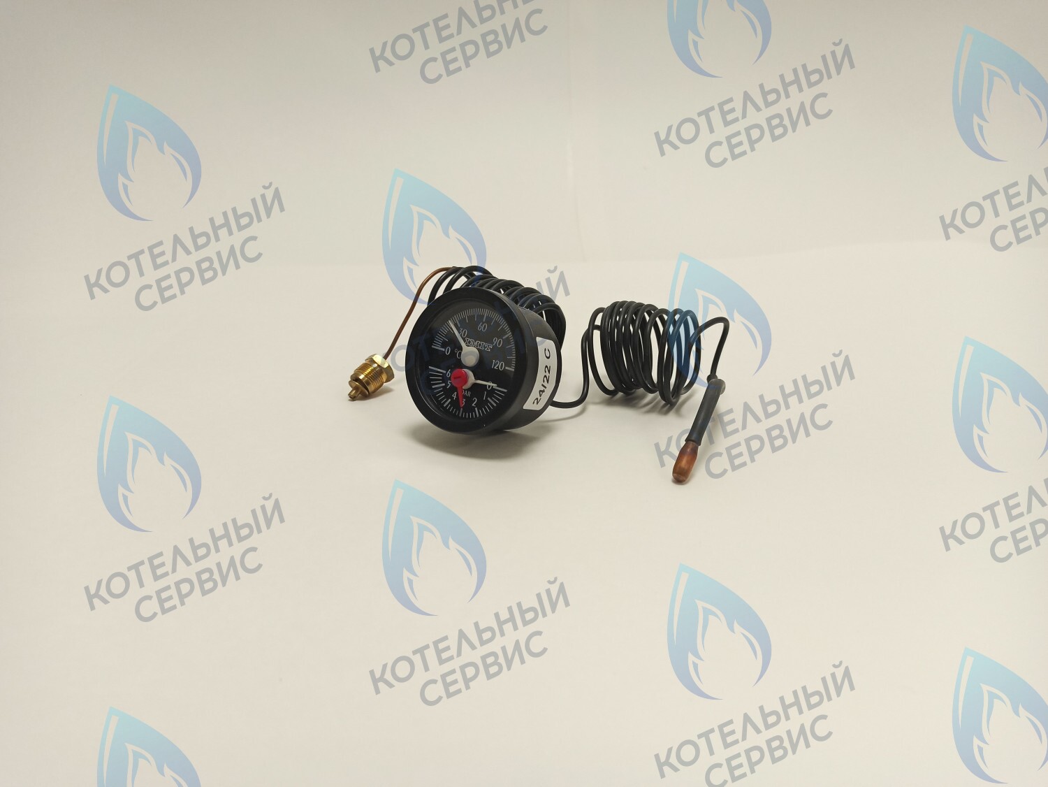 MT004-IM Термоманометр капиллярный IMIT Ø52мм 0/6bar, резьба 14/1 в Екатеринбурге	