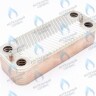 30018297A Теплообменник ГВС 16 пластин (вторичный) NAVIEN NCB700 35К в Екатеринбурге	