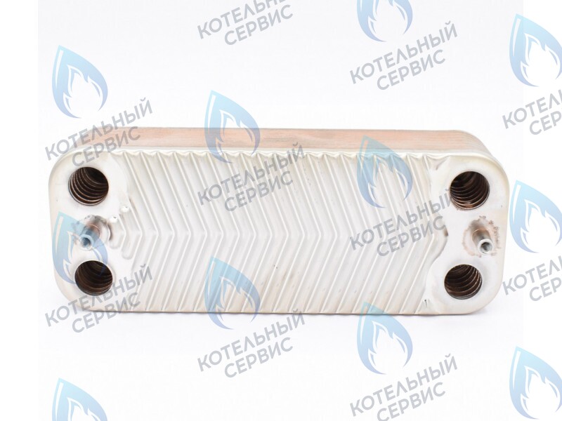 30018297A Теплообменник ГВС 16 пластин (вторичный) NAVIEN NCB700 35К в Екатеринбурге	