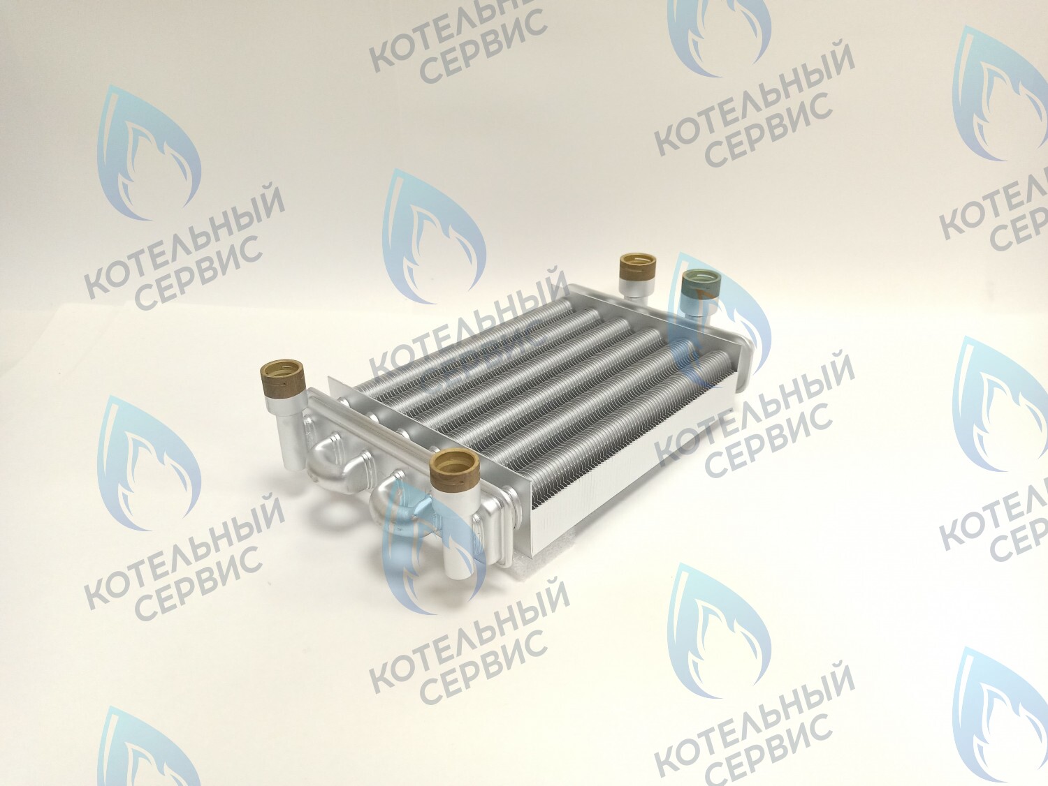 EB011-210 Теплообменник битермический 18 кВт 210мм GAZECO 18-T1/-C1 (до 05.2016) (02-4001) в Екатеринбурге	