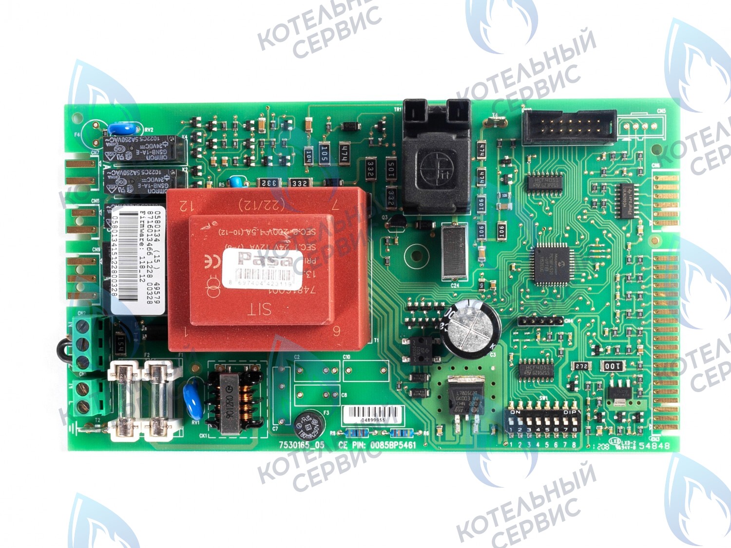 CB011-ATMO Плата управления (126) (только для атмо котлов без вентилятора!) BOSCH Gaz 4000 W / BUDERUS U042-24K  (≤FD756) 87160134660 в Екатеринбурге	