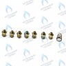601520 Инжекторы для сжиженного газа комплект D. 0,74 BAXI в Екатеринбурге	