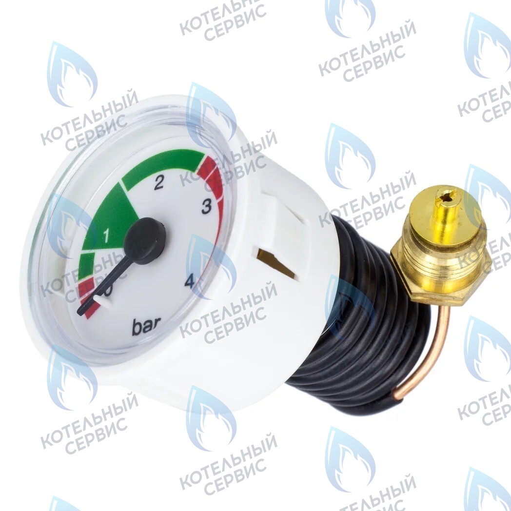 1472 Манометр 4 бар механический  DY 10 DY 13 DY 18 DY 24 DL 26  DC50  WL 26 WLB 18 WLB 24 WLB 26 WLB 30 WLB 35 HUBERT в Екатеринбурге	