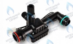 30013089A Гидроузел датчика протока с краном подпитки Navien Deluxe 35-40K, Deluxe Plus 35-40K,  Smart Tok Coaxial 35K, Prime Coaxial 35K, Ace 35-40K в Екатеринбурге	
