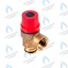EV031-02-PK Сбросной клапан 3 бар металл (под болт) (Baxi ECO Four, PROTHERM Пантера 17) в Екатеринбурге	