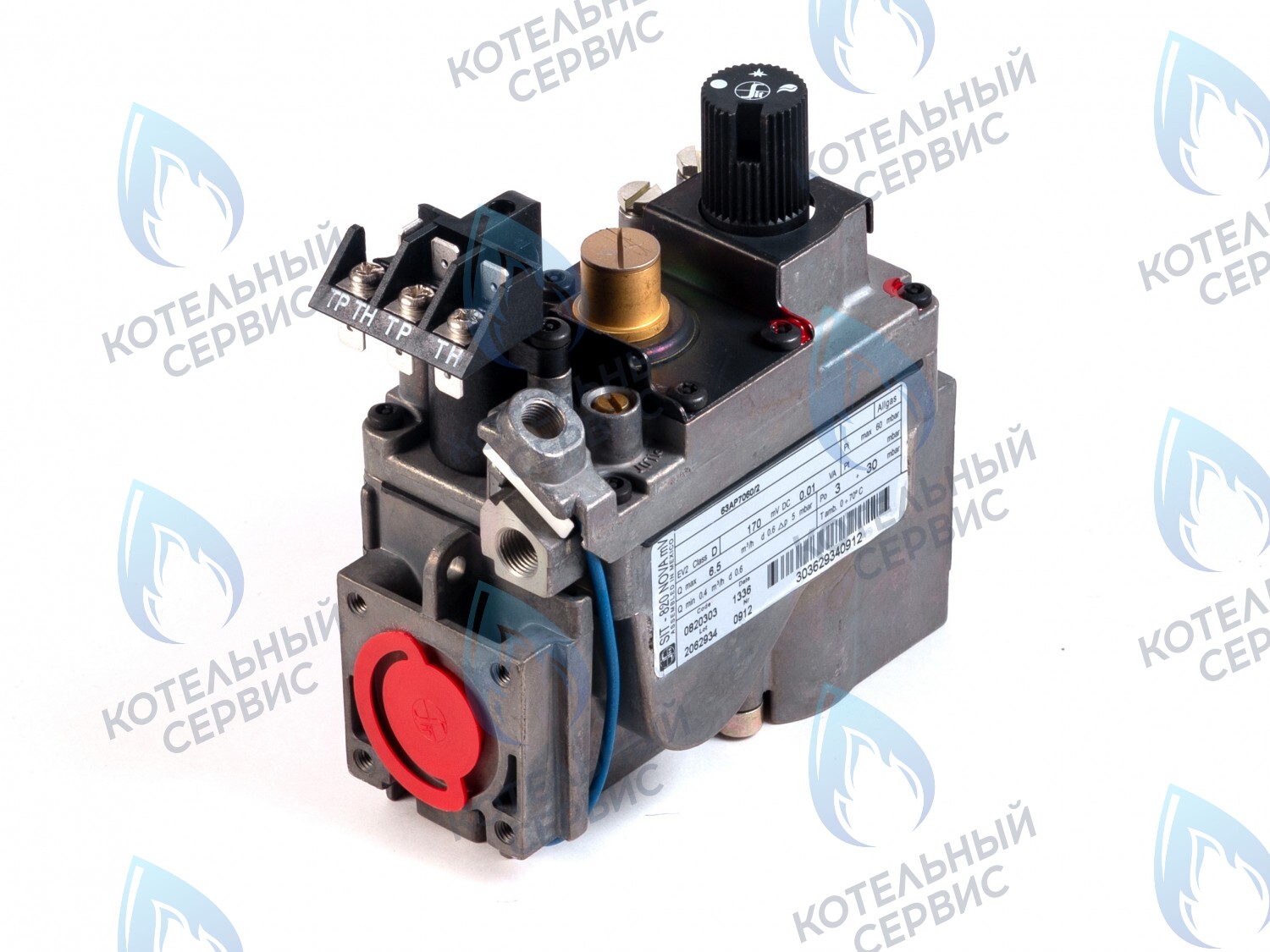 GV103 Газовый клапан SIT NOVA 820 mV 0.820.303 (0820303) под милливольтовый генератор Protherm (0020027516), LEMAX (014103), ALPENHOFF (151820303), FERROLI (39849620), ELECTROLUX (820303), ALPHATHERM в Екатеринбурге	