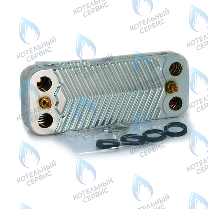 7856846 Пластинчатый теплообменник 10 пластин VIESSMANN VITOPEND 100-W A1JB 12 КВТ, 24 КВТ в Екатеринбурге	