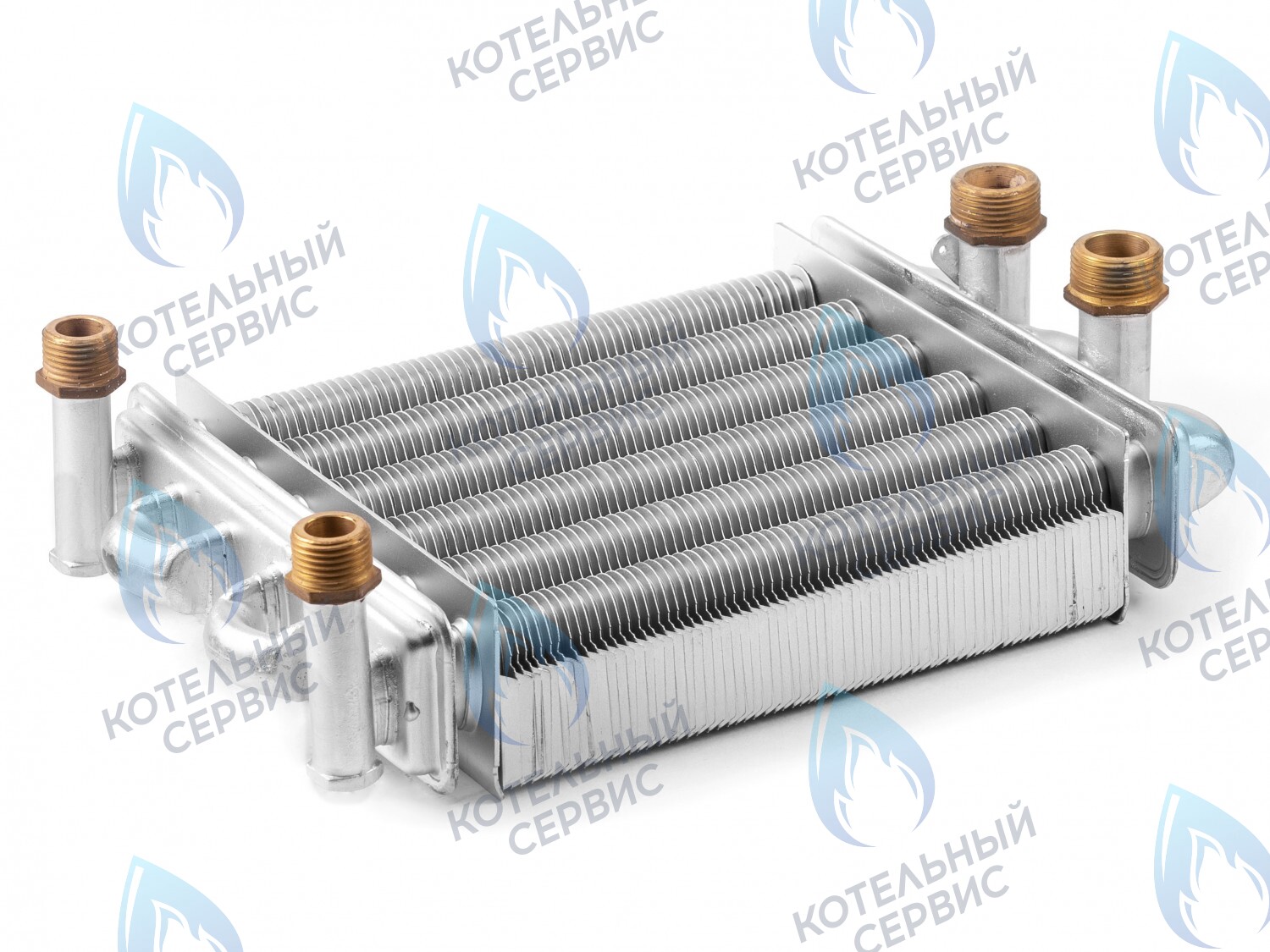 A20104 Основной битермический теплообменник 20 см (196мм) 18 кВт HEC (10070004) в Екатеринбурге	