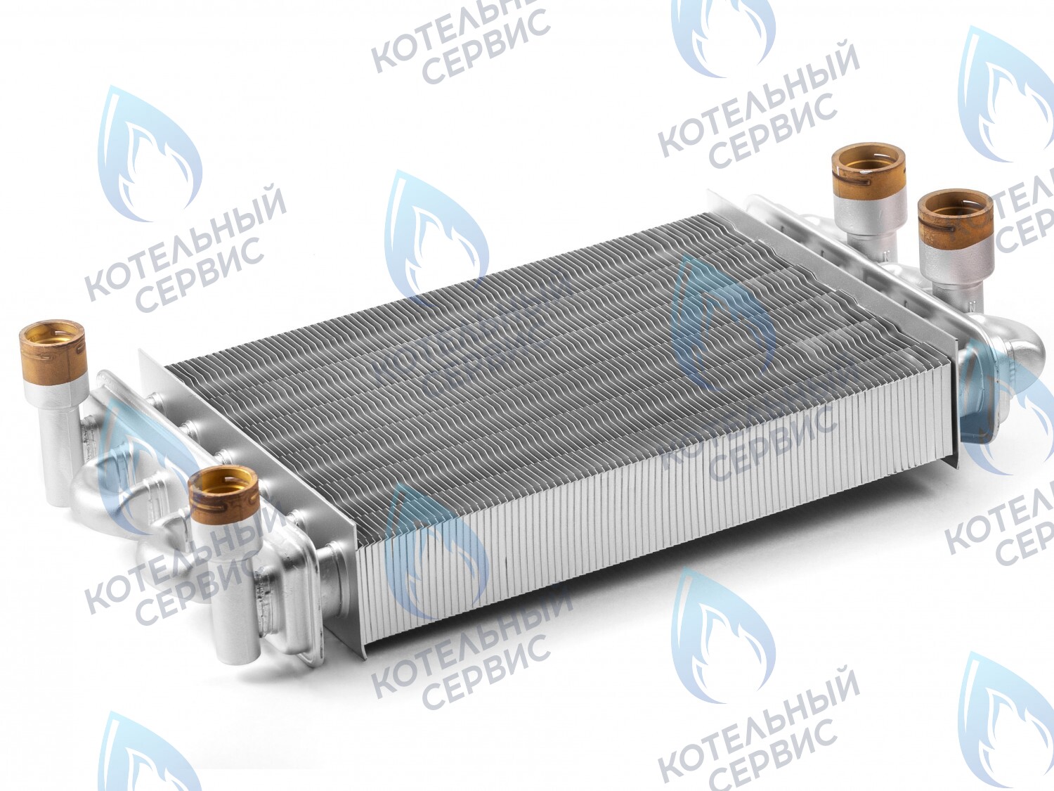 EB011-260 Теплообменник битермический 24 кВт 260мм GAZECO 24-T1/-C1 (до 05.2016) (02-4002), ROC(L44626) в Екатеринбурге	