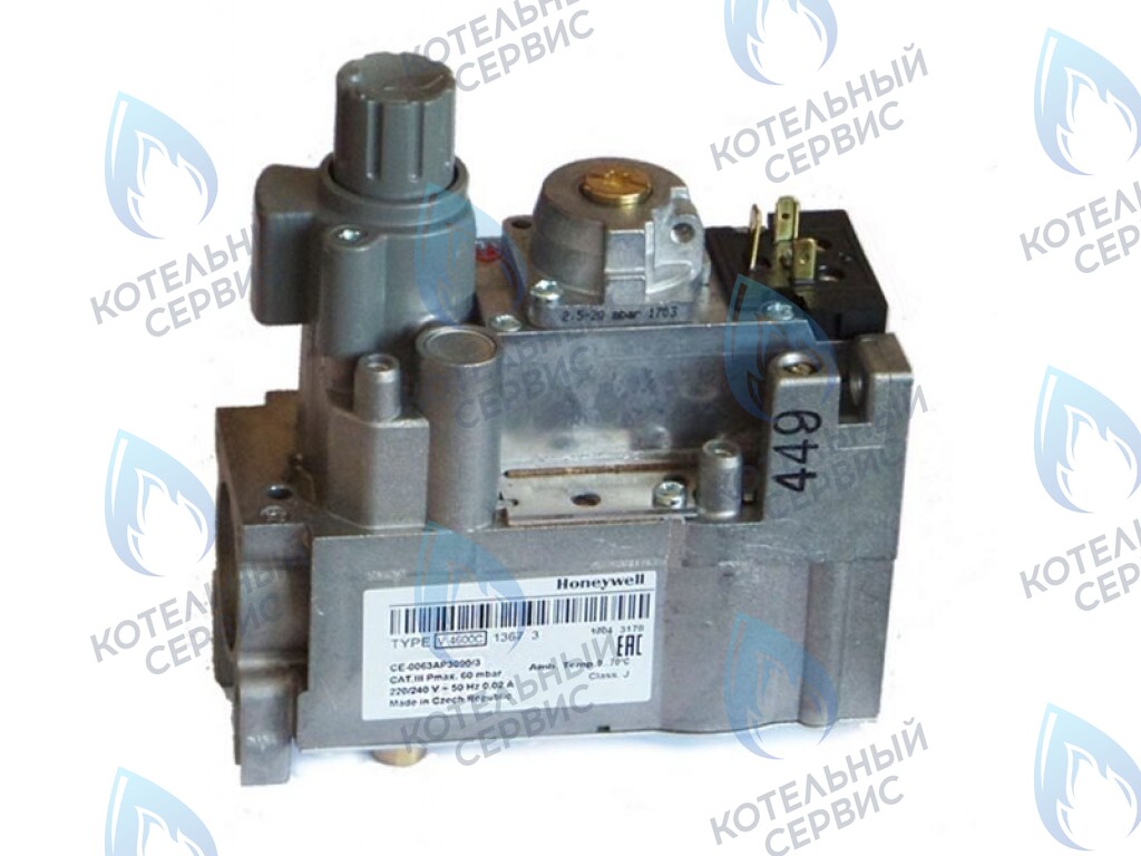 AU4600C Газовый клапан AT Honeywell V 4600C ALPHATHERM в Екатеринбурге	