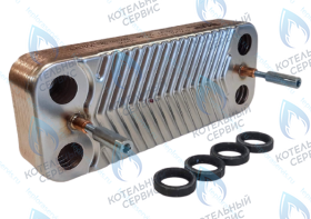 Теплообменник вторичный (12 пластин) Vitopend WH1B 24кВт VIESSMANN