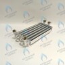 EB011-290 Теплообменник битермический 24 кВт 290мм GAZLUX Standart 24-T-1/-C-1 (02-2002) в Екатеринбурге	