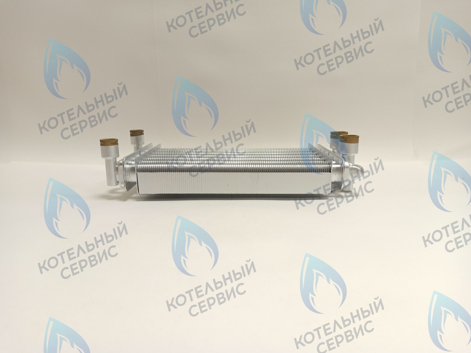 EB011-290 Теплообменник битермический 290мм 24кВт Gazlux Standart 24-T-1/-C-1 (02-2002) в Екатеринбурге	