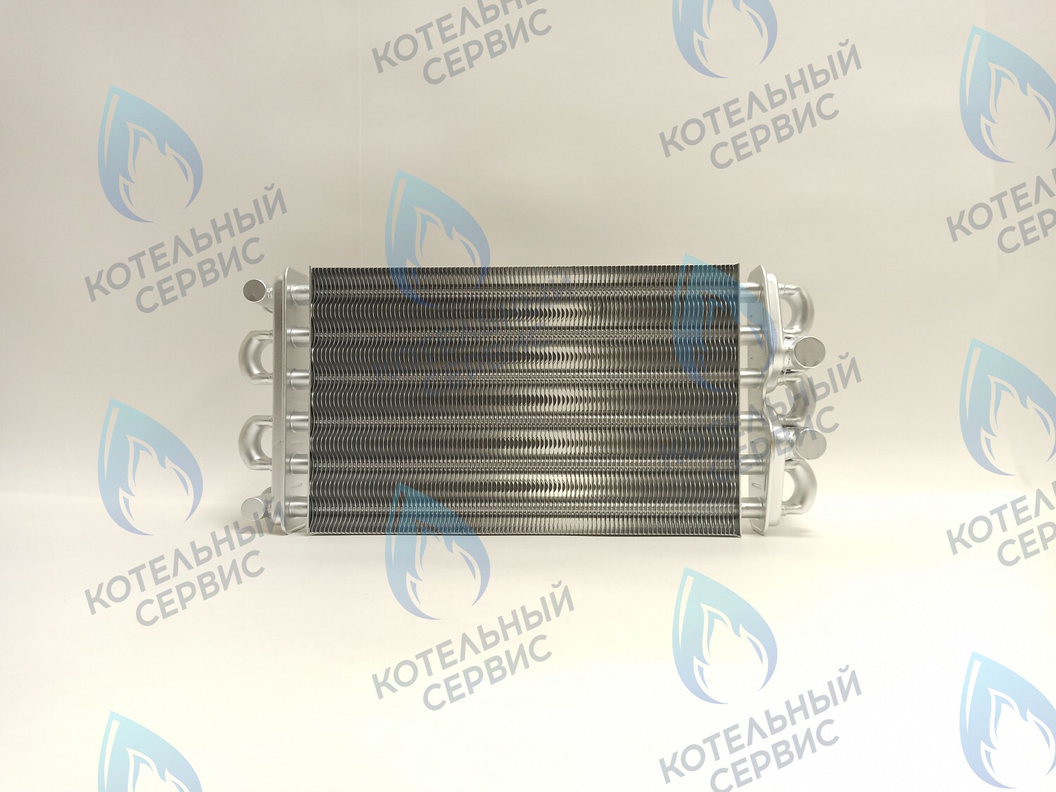 EB011-290 Теплообменник битермический 290мм 24кВт Gazlux Standart 24-T-1/-C-1 (02-2002) в Екатеринбурге	