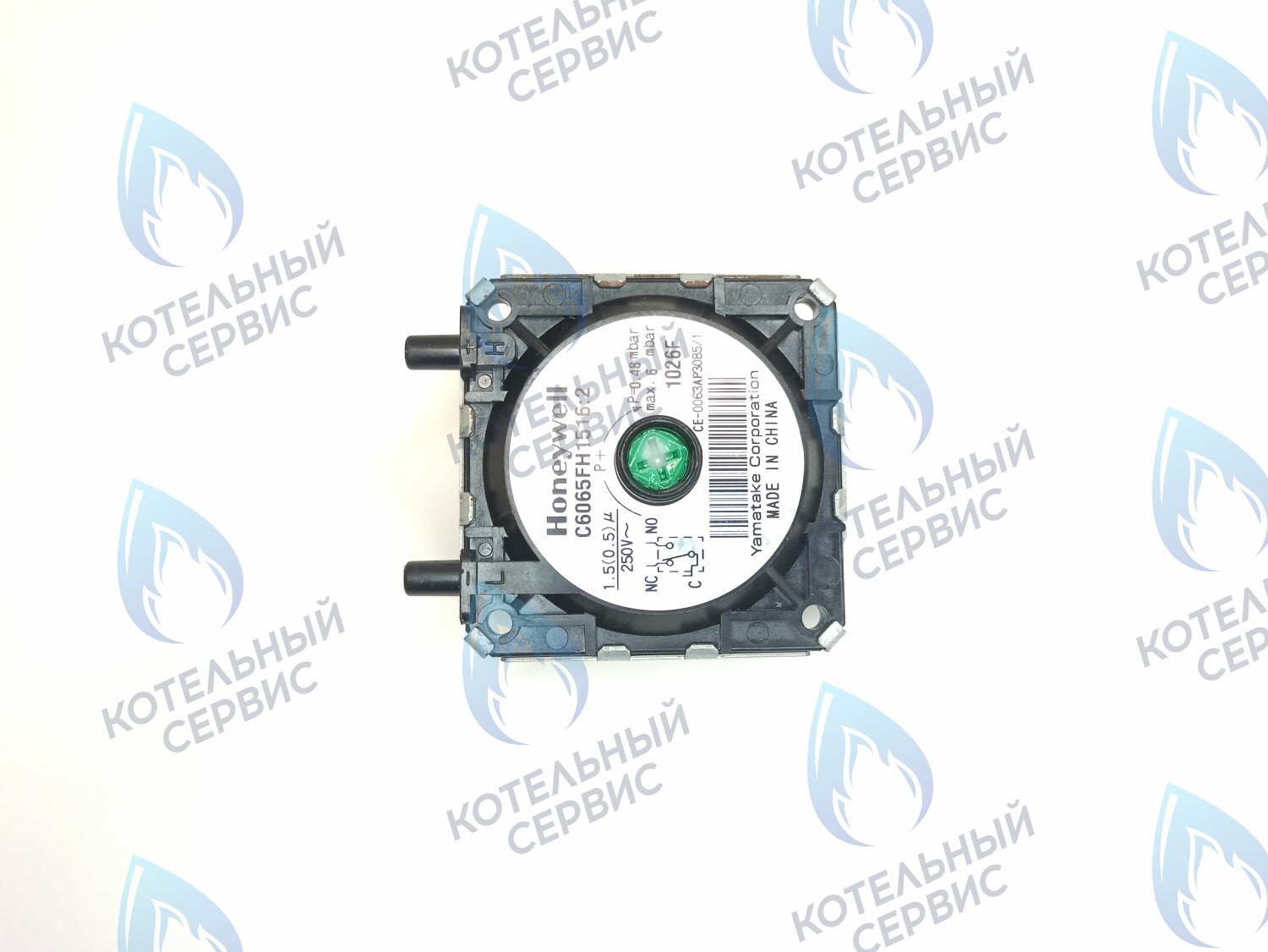 0020027605 Реле давления воздуха (прессостат, маностат) C6065FH1516:2 C6065 FH1516B P=0,48 mbar PROTHERM в Екатеринбурге	