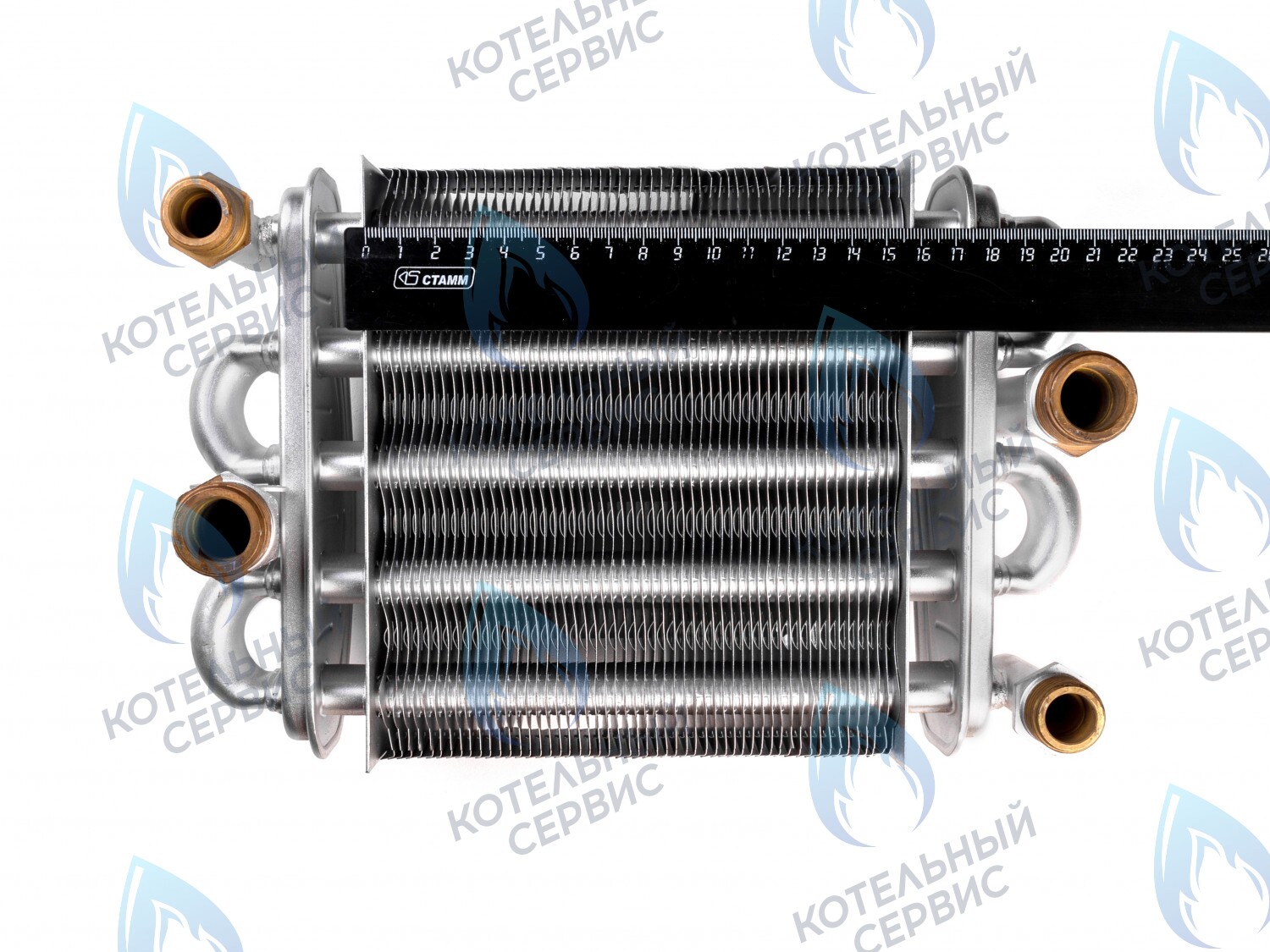 P0000005993 Теплообменник битермический 160мм 16кВт BK(BM) MONLAN в Екатеринбурге	