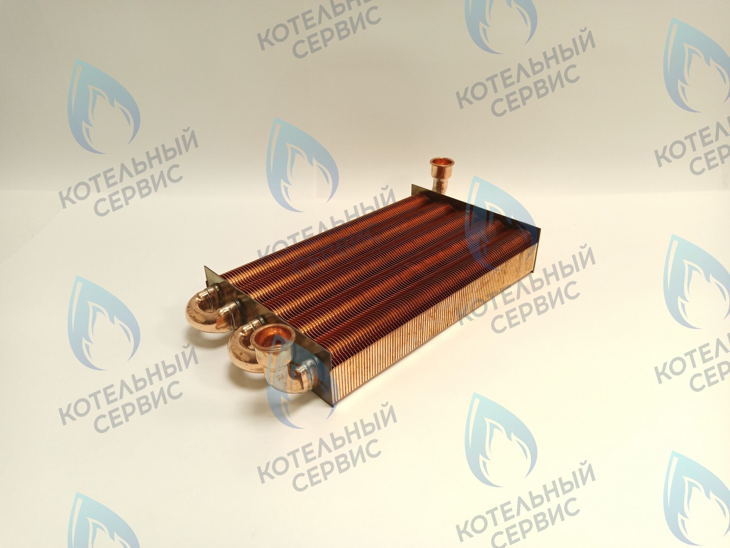 EM008-290F98-02 Теплообменник 98 FIN PROTHERM (0020142420), VAILLANT (0020039067) в Екатеринбурге	