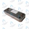 5686660 Теплообменник пластинчатый ГВС 10 пластин BAXI 24 кВт ECO ECO (COMPACT, 3, 3 COMPAT, FOUR, HOME, 4s, 5 COMPACT), FOURTECH в Екатеринбурге	