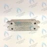 ES190V-000-16R-SW Теплообменник ГВС вторичный 16 пластин VAILLANT PROTHERM (0020038572, 0020014402) в Екатеринбурге	