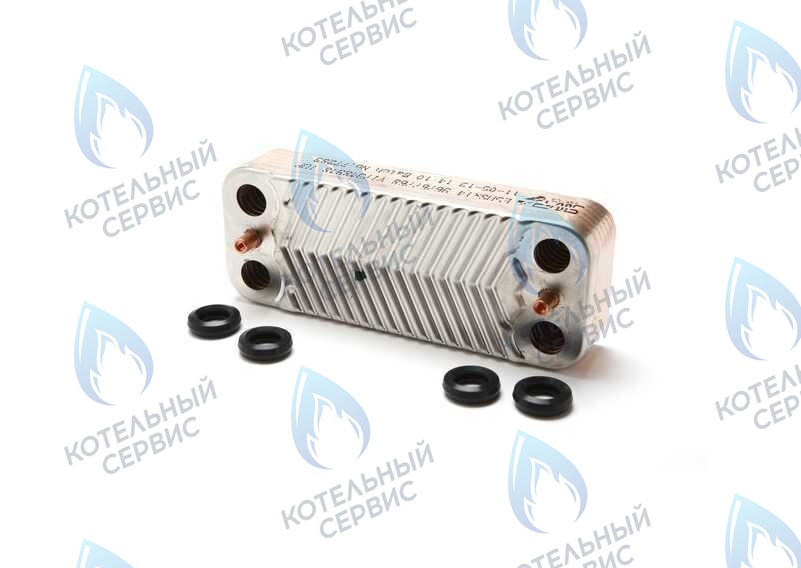 7829304 Пластинчатый теплообменник 14 пластин Viessmann Vitopend 100-W WH1D 30 кВт в Екатеринбурге	