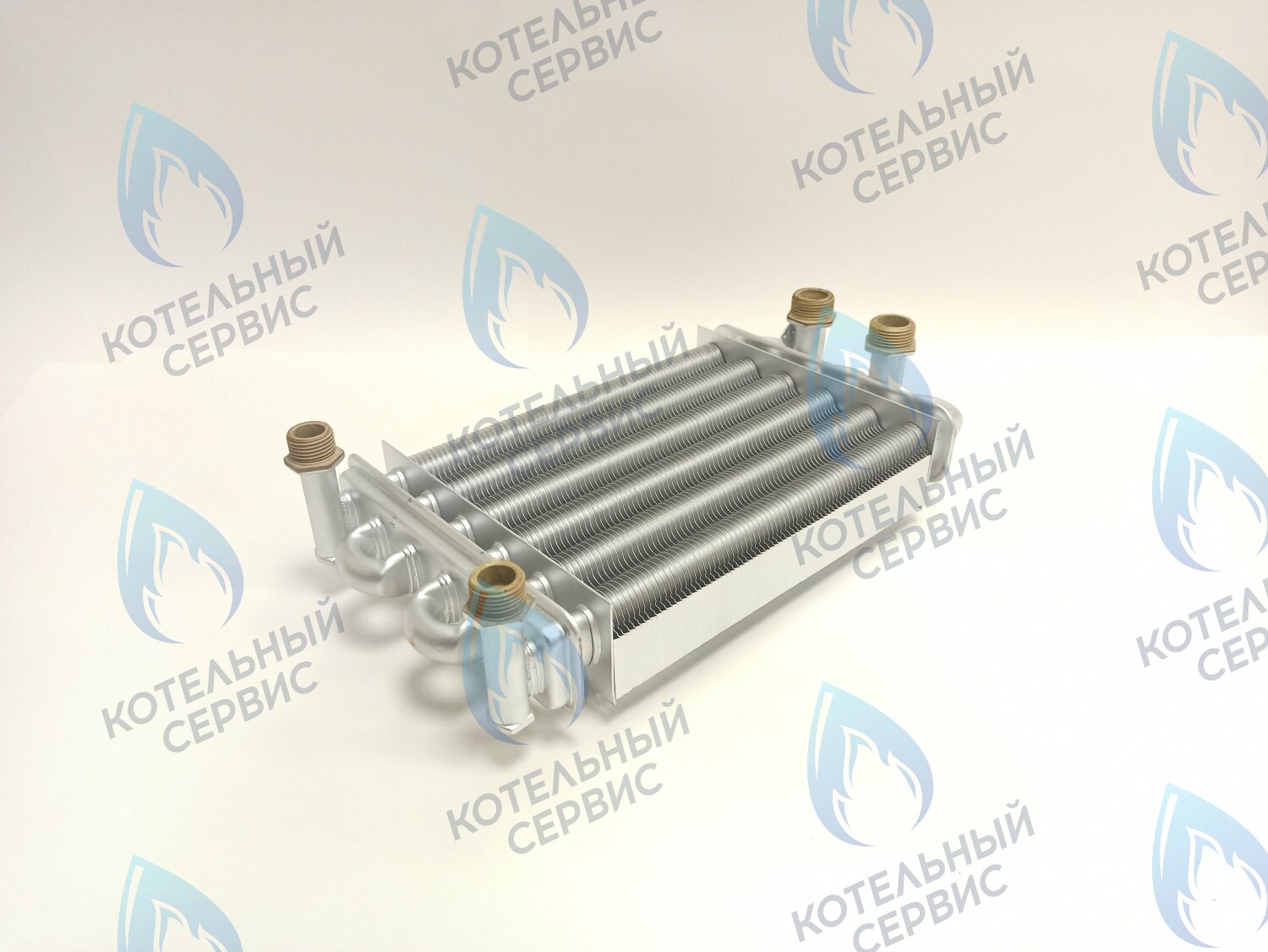 EB092-230 Теплообменник битермический 230 мм LEBERG 24ASF, ROCTERM TD-B24/TE-B24 (внимание, модель для бака сзади!), Oasis Eco BE-24, Olical 24 кВт, OLICAL F Series 24 KW в Екатеринбурге	