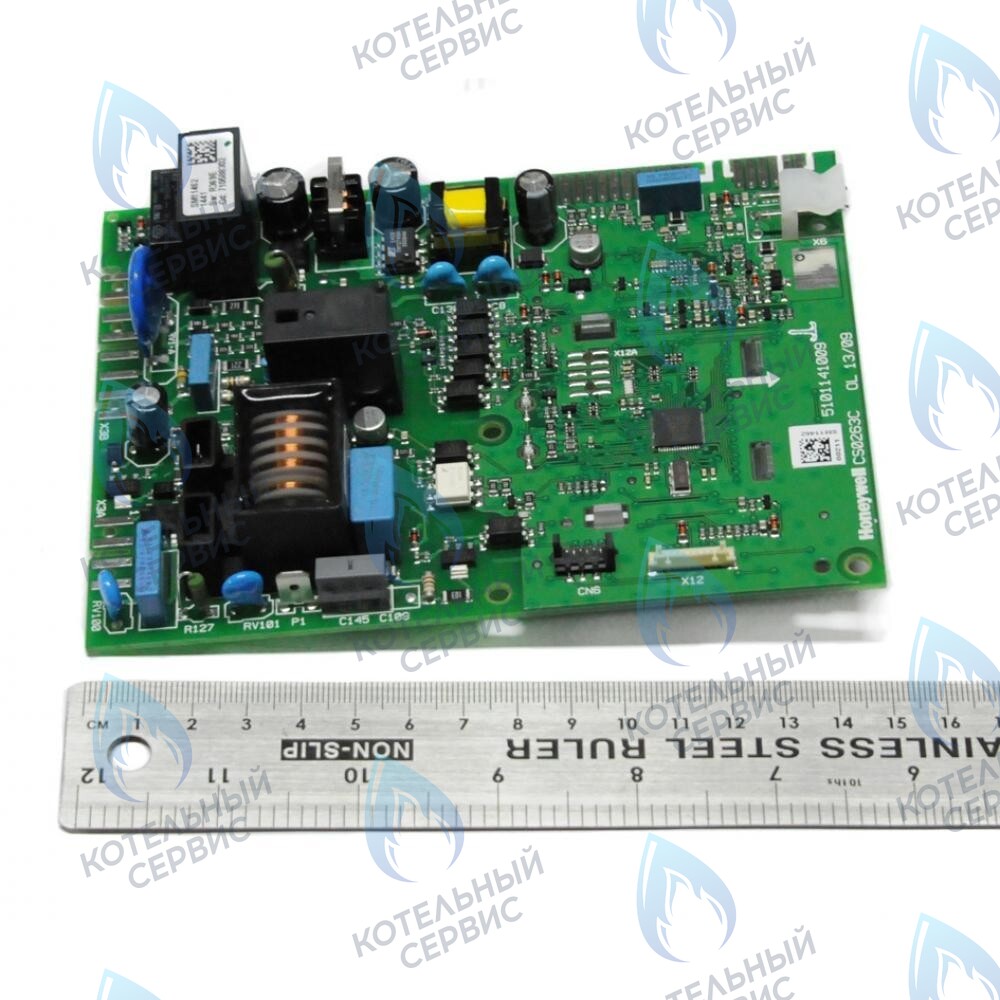 710591300 Электронная плата Honeywell PCB SM11462 BAXI MAIN Four (старого образца, серая панель) в Екатеринбурге	
