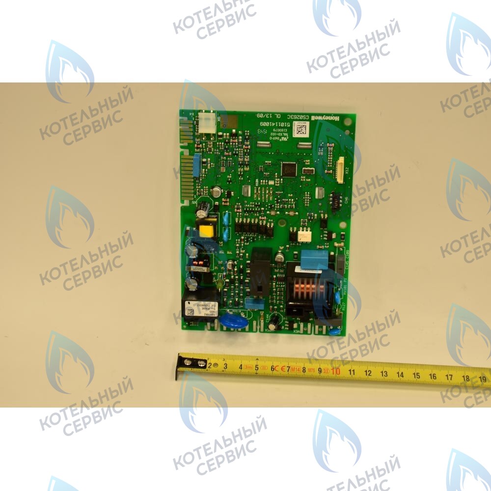 710591300 Электронная плата Honeywell PCB SM11462 BAXI MAIN Four (старого образца, серая панель) в Екатеринбурге	