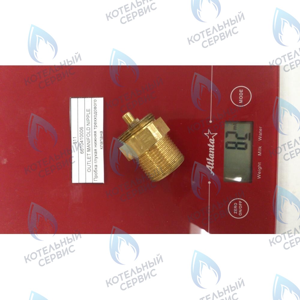 6610410006 Пробка проходная  нижняя трехходового клапана BAXI в Екатеринбурге	