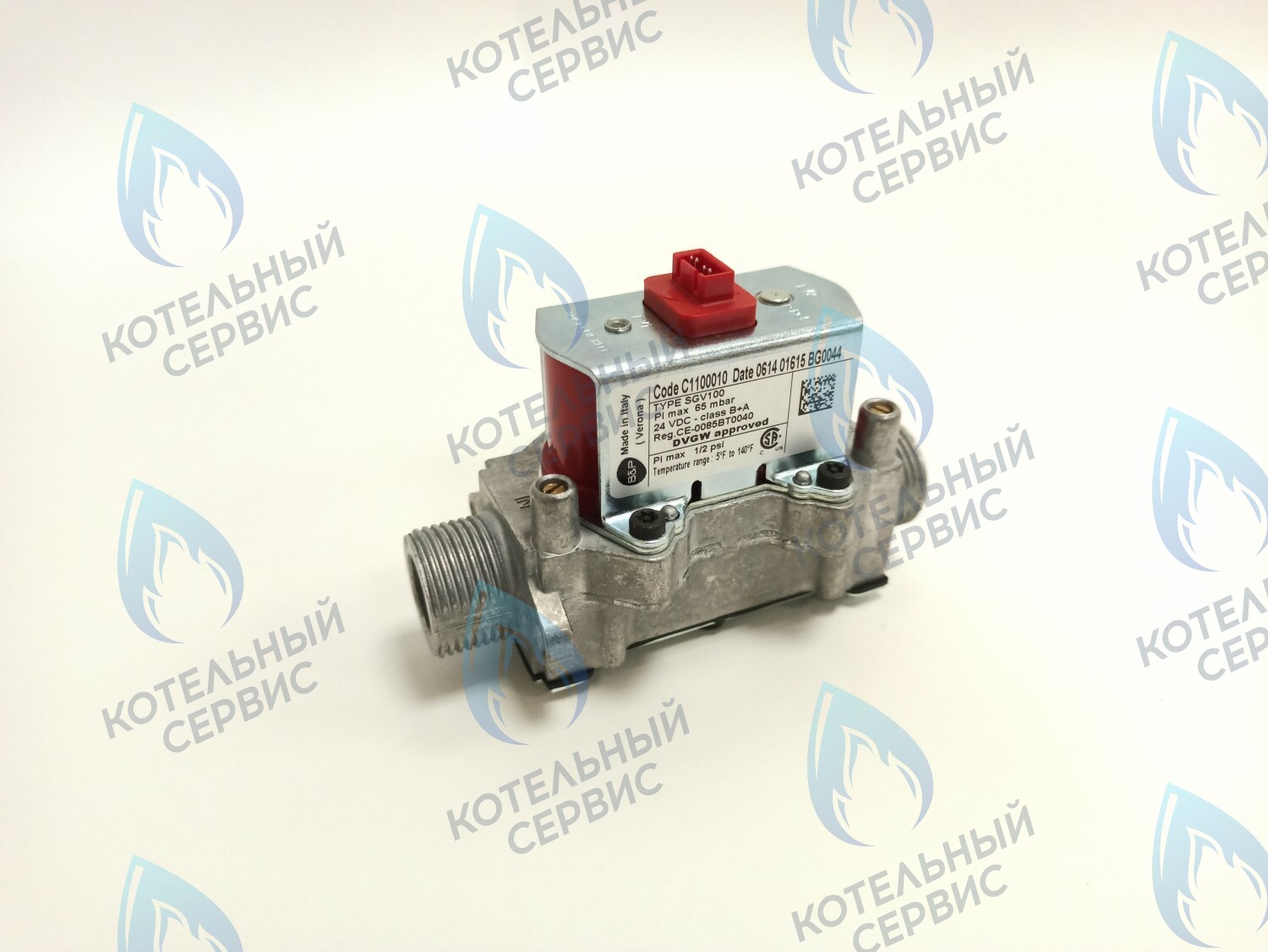 GV018 Газовый клапан SGV100 B&P BIASI (BI1373 100), Ferroli (39841320,3980I300) в Екатеринбурге	