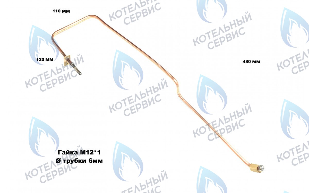 390005 Термопара 2.0 "ЖМЗ"  (АОГВ/АКГВ - 11,6) с 2004 г. в Екатеринбурге	