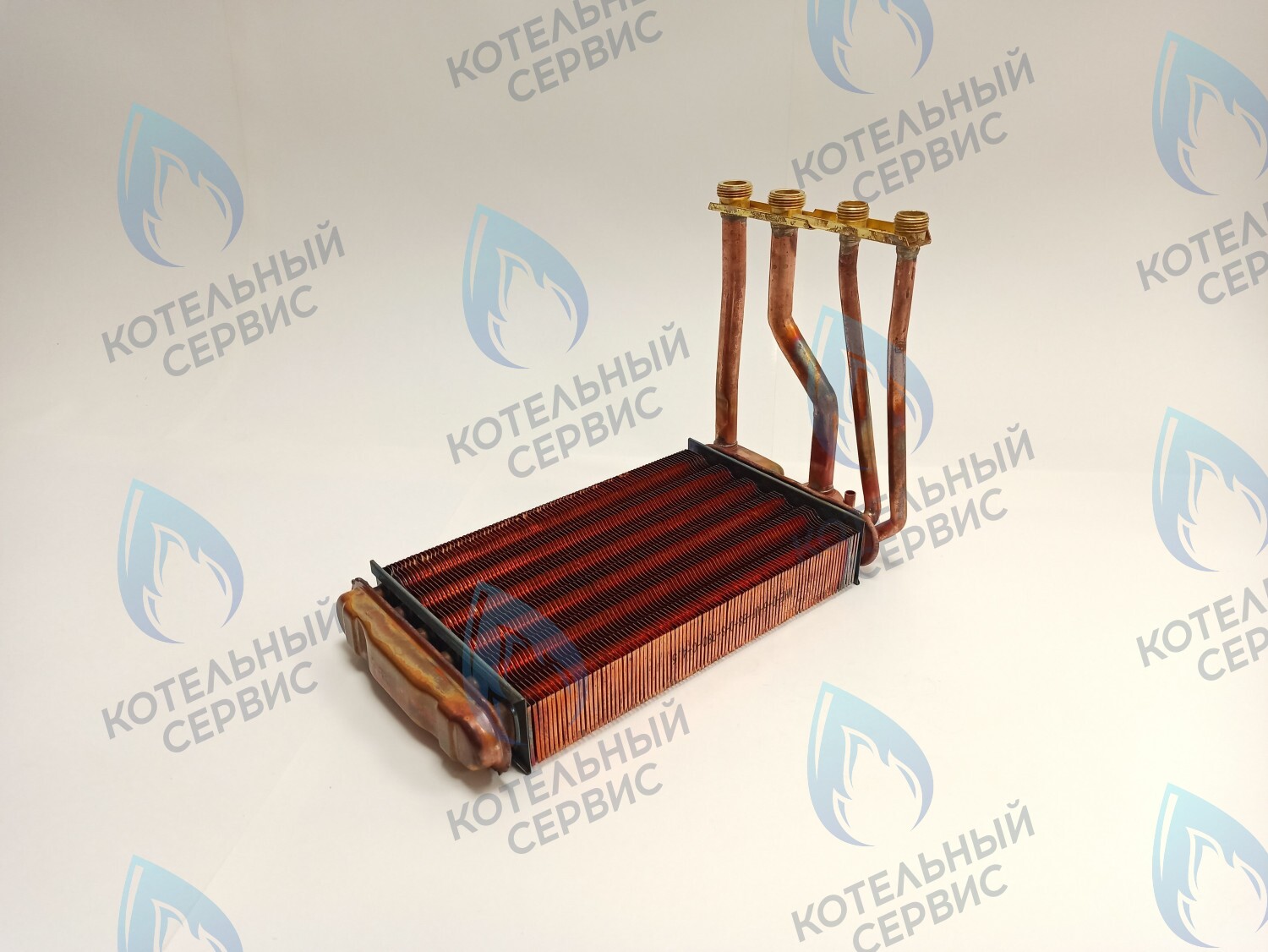 EB031-280-02 Теплообменник битермический Bosch Gaz 4000 W ZWA24-2K(A), Buderus Logamax U052/54 K U042/44  U022/24 K 24Квт (87154065460) в Екатеринбурге	