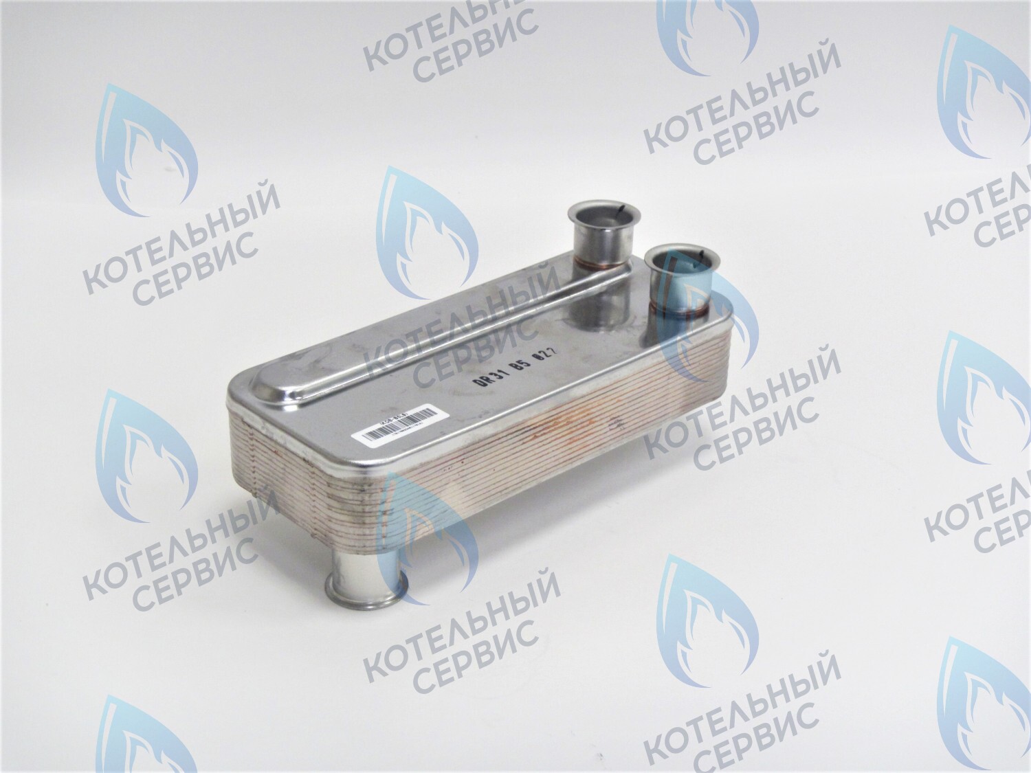 30005005A Теплообменник ГВС (вторичный) 14 пластин Navien Deluxe 30K, Ace 30K (PAS25KHE_004) в Екатеринбурге	