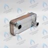 30005005A Теплообменник ГВС (вторичный) 14 пластин Navien Deluxe 30K, Ace 30K (PAS25KHE_004) в Екатеринбурге	