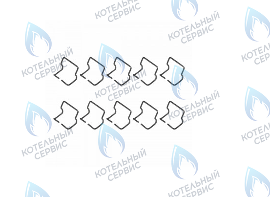 0020029605 Скоба, камера разряжения (комплект 10шт) VAILLANT в Екатеринбурге	