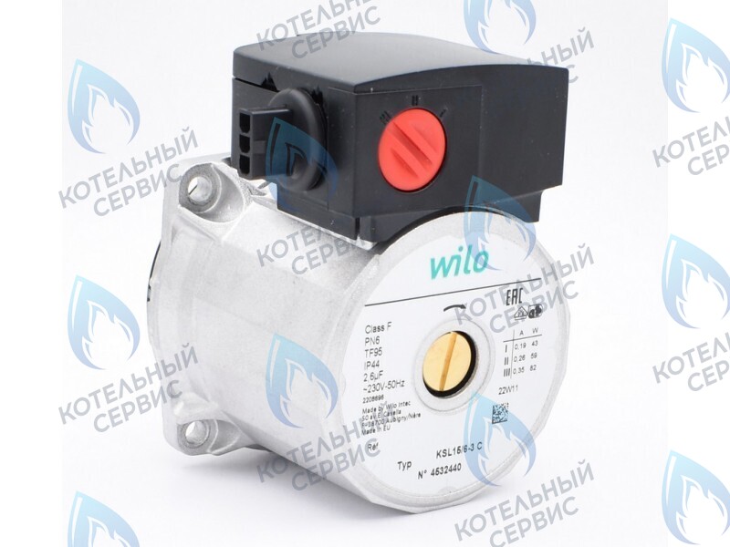 7876468 Насос циркуляционный WILO 15/6 для Vitopend 100-W A1HB/A1JB 30 кВт/29,9кВт (старый артикул 7856965) VIESSMANN в Екатеринбурге	