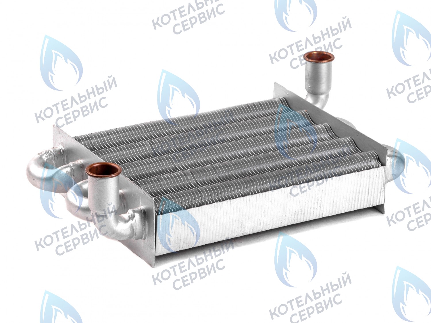 AA07000039 Теплообменник основной 11-18 кВт 72 FIN (AA07000039) ROYAL THERMO в Екатеринбурге	
