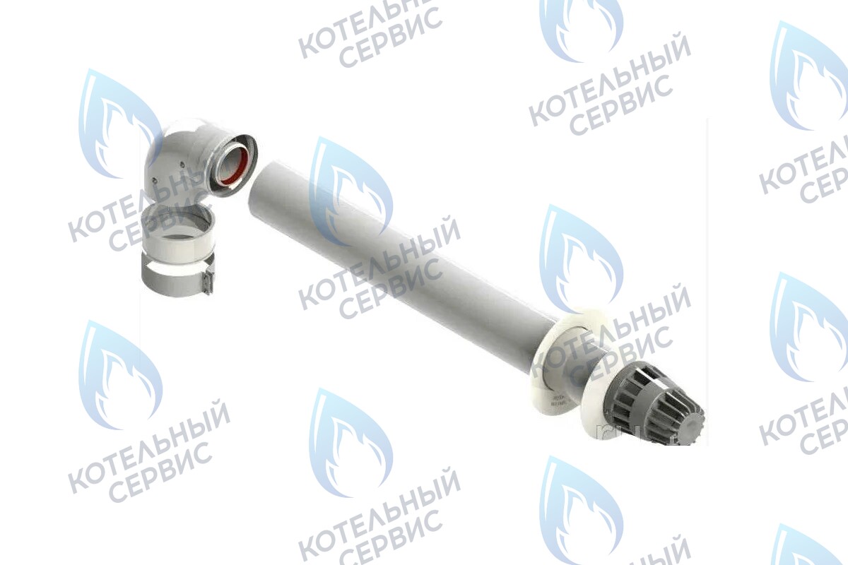  Комплект коаксиального дымохода Arderia D 60/100 0,75м в Екатеринбурге	