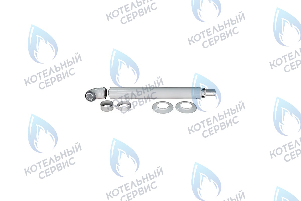  Комплект коаксиального дымохода ARDERIA D 60/100 0,75м в Екатеринбурге	