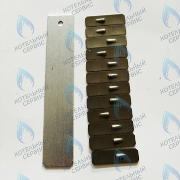 39844350 Пластина теплообменника KIT DIST. SCAMB. E/TOP (32917520) FERROLI в Екатеринбурге	