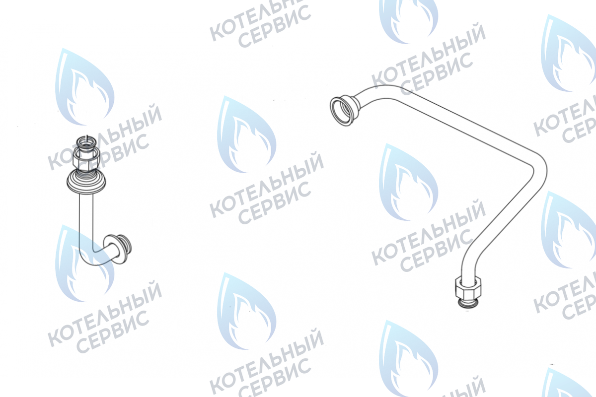 87160120790 Подводящая трубка BOSCH в Екатеринбурге	