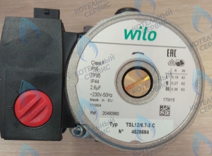 87186450600 ЦИРКУЛЯЦИОННЫЙ НАСОС WILO TSL 12/6.7 BUDERUS U072 35/35K в Екатеринбурге	